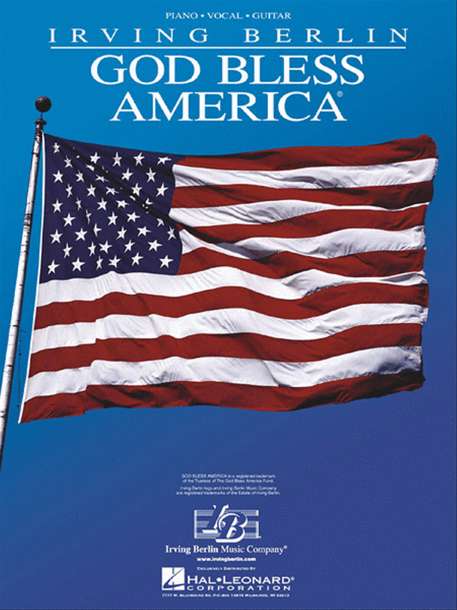 God Bless America Piano, Vocal, Guitar scores gallery preview page 1