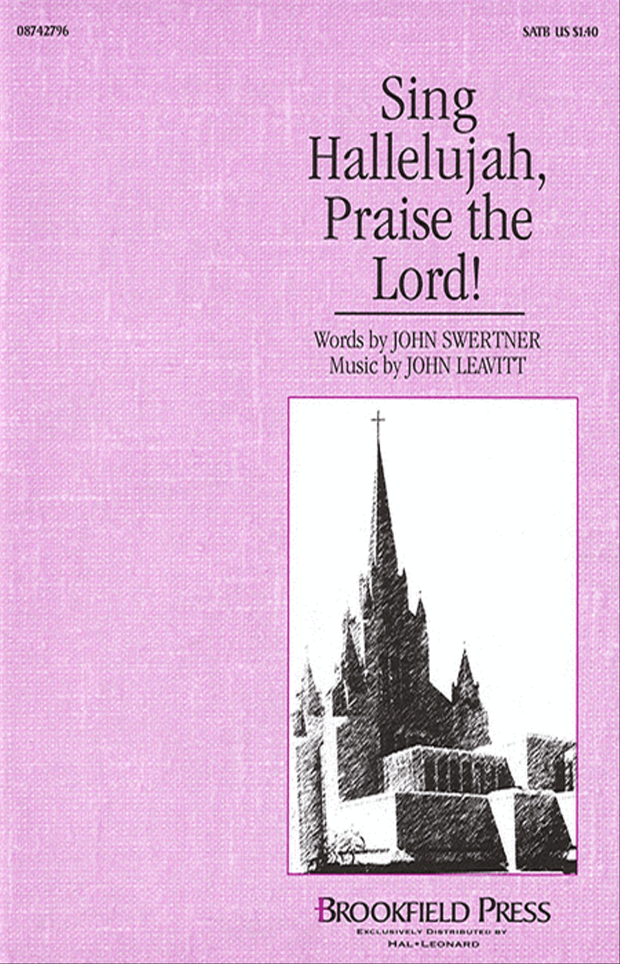 Sing Hallelujah, Praise the Lord! 4-Part scores gallery preview page 1