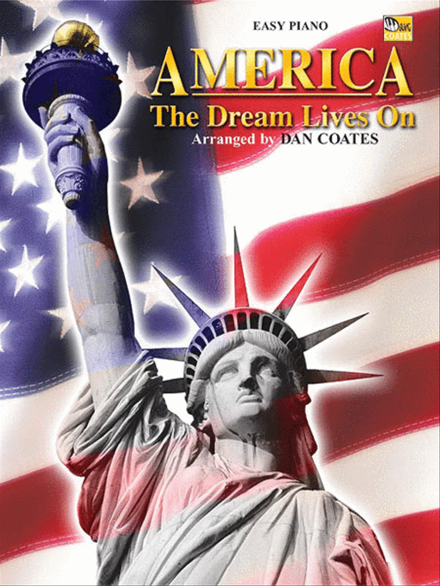 America The Dream Lives On - Easy Piano Easy Piano scores gallery preview page 1