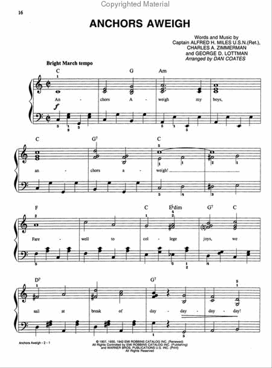 America The Dream Lives On - Easy Piano Easy Piano scores gallery preview page 4