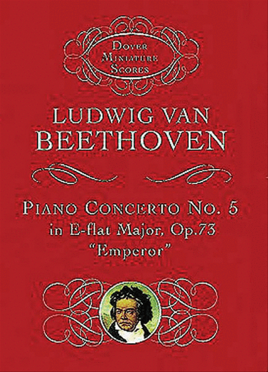 Piano Concerto No. 5 in E-flat Major, Opus 73 (Emperor) Piano scores gallery preview page 1