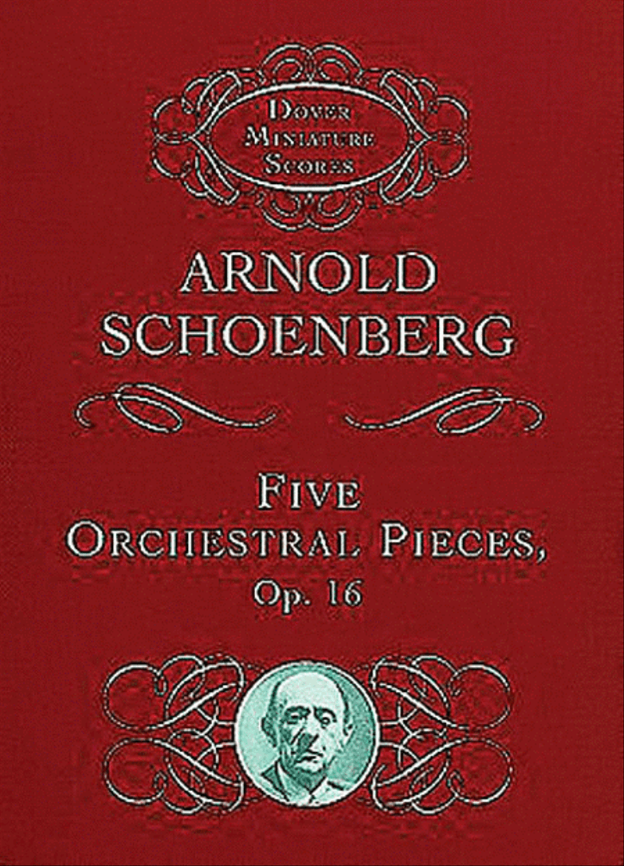 Five Orchestral Pieces, Opus 16 Full Orchestra scores gallery preview page 1
