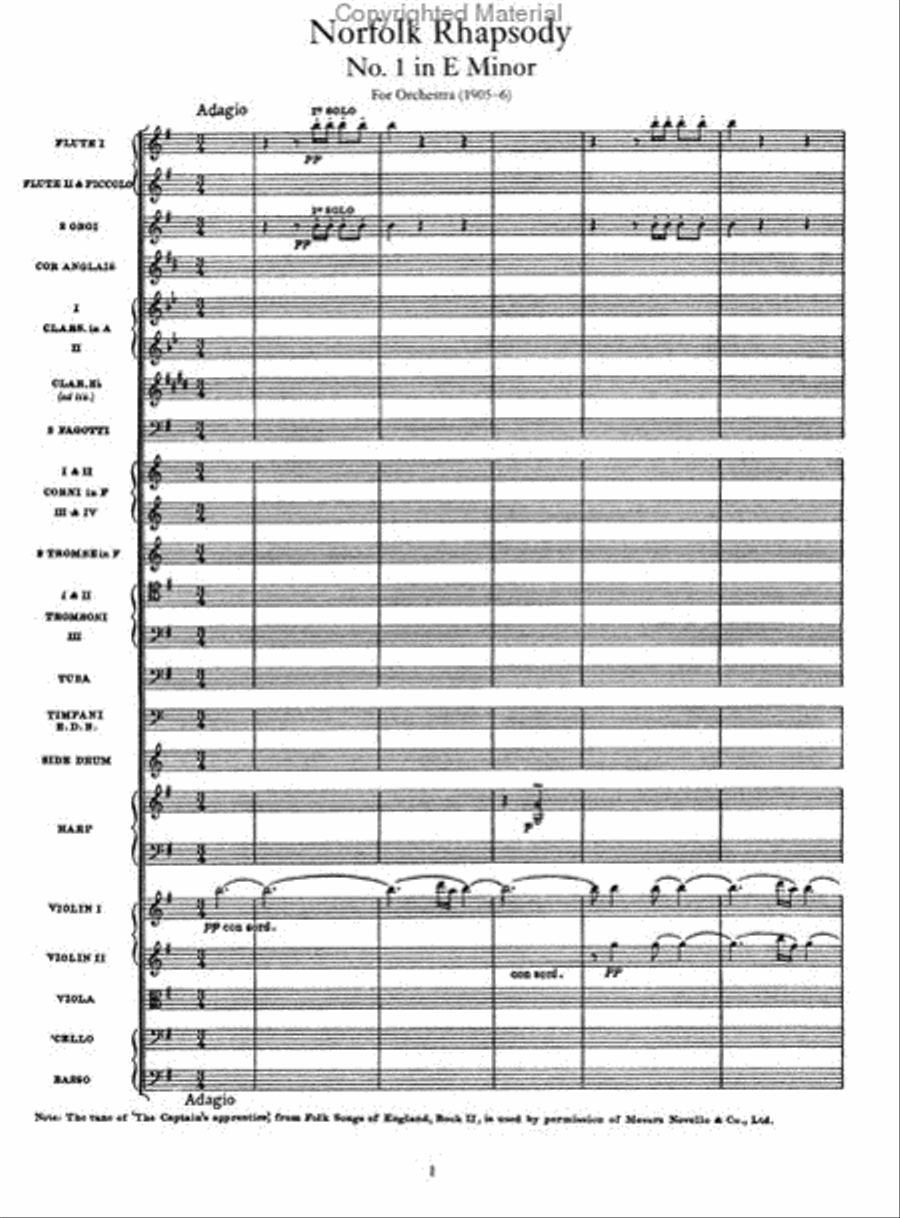 Fantasia on a Theme by Thomas Tallis and Other Works for Orchestra in Full Score Full Orchestra scores gallery preview page 2