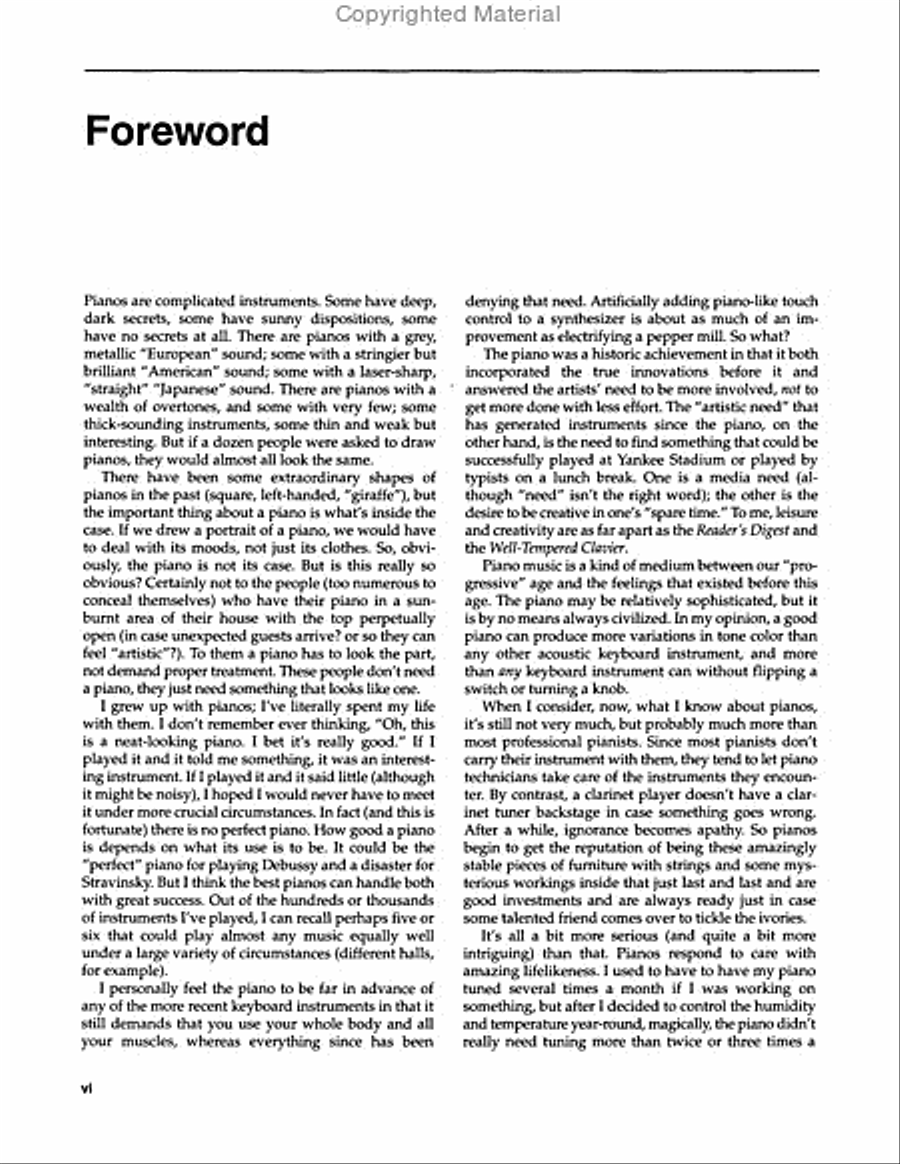 The Piano Book (4th Ed.)
