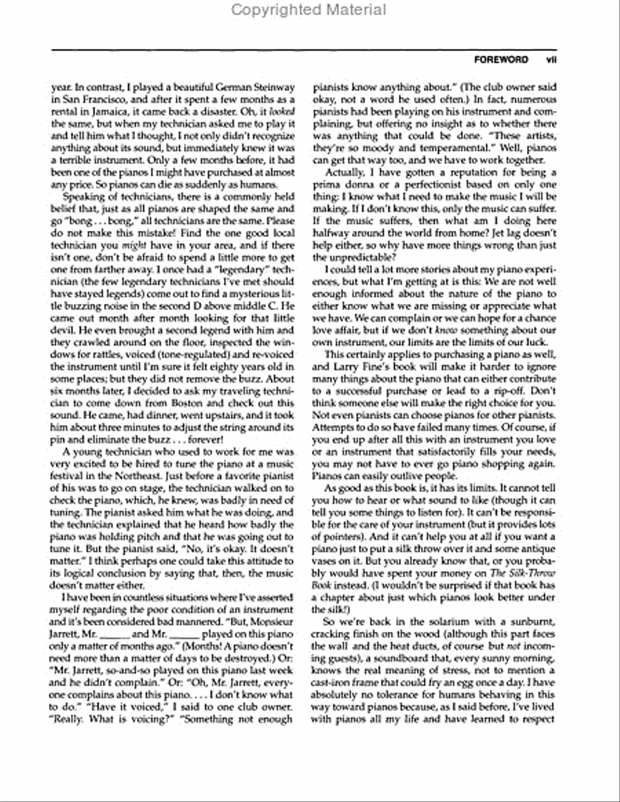 The Piano Book (4th Ed.)
