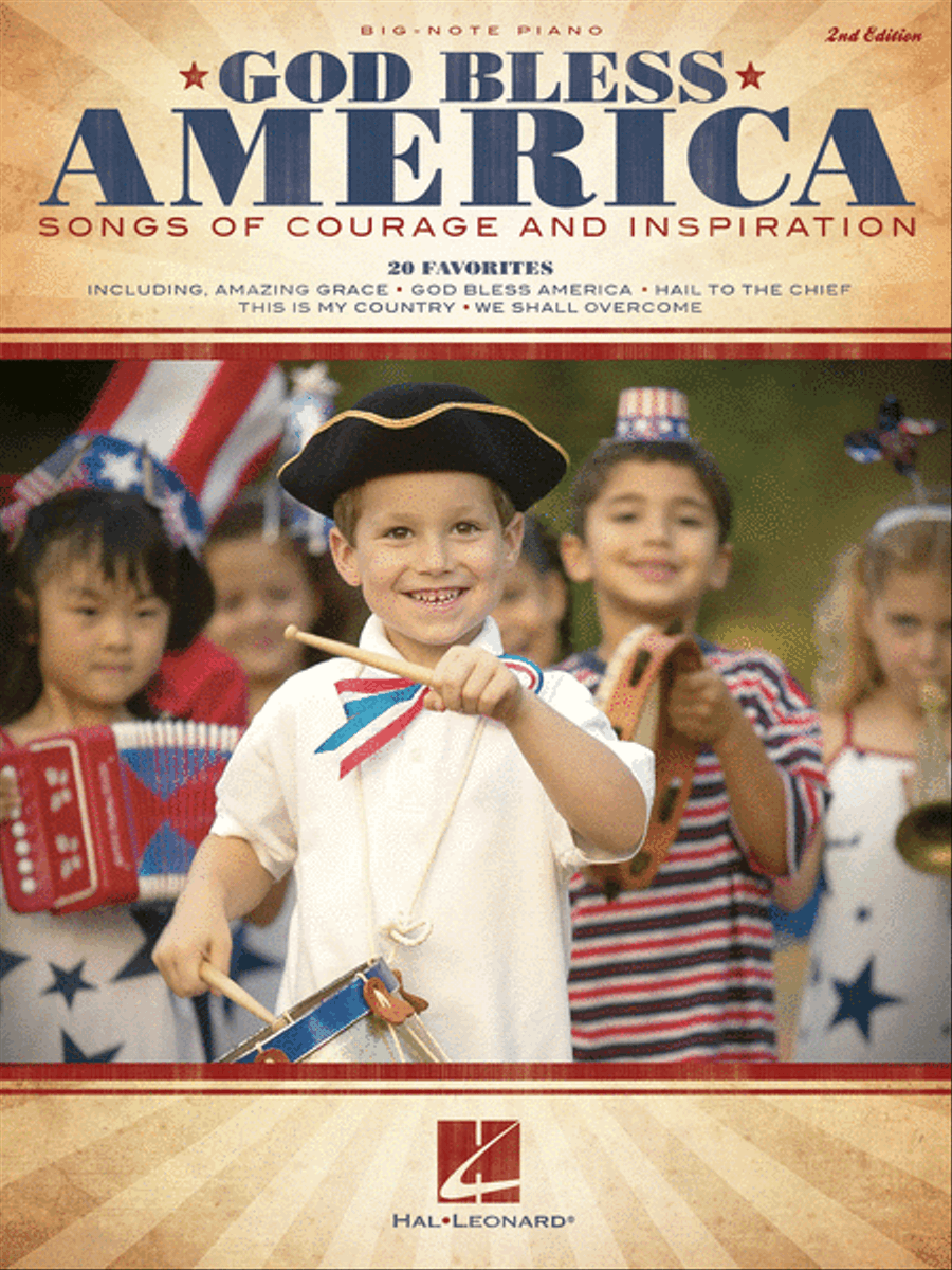 God Bless America® – 2nd Edition Easy Piano scores gallery preview page 1
