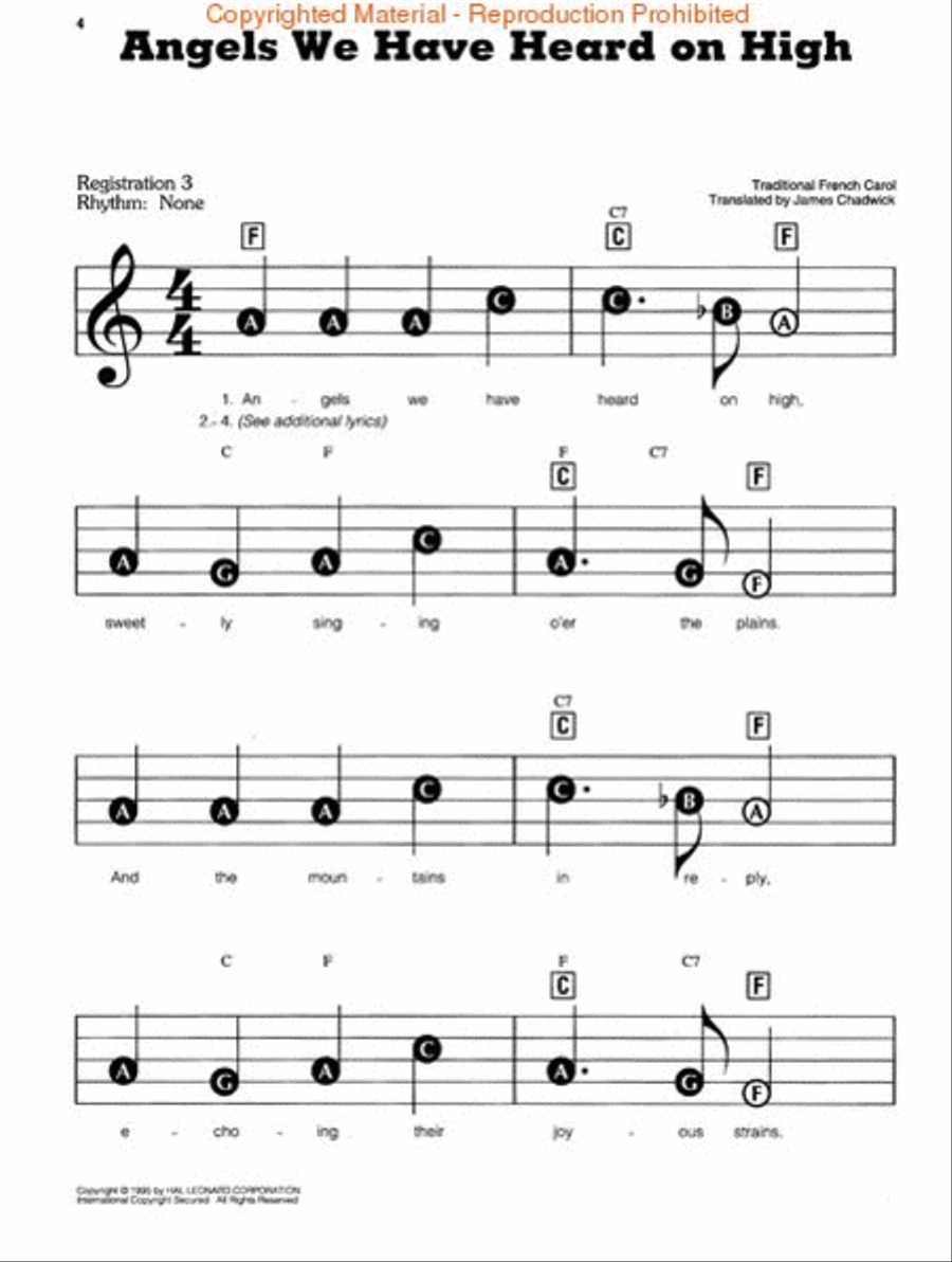 Ultimate Christmas Electronic Keyboard scores gallery preview page 2
