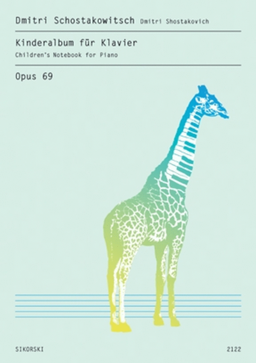 7 Children's Pieces, Op. 69 Piano Solo scores gallery preview page 1