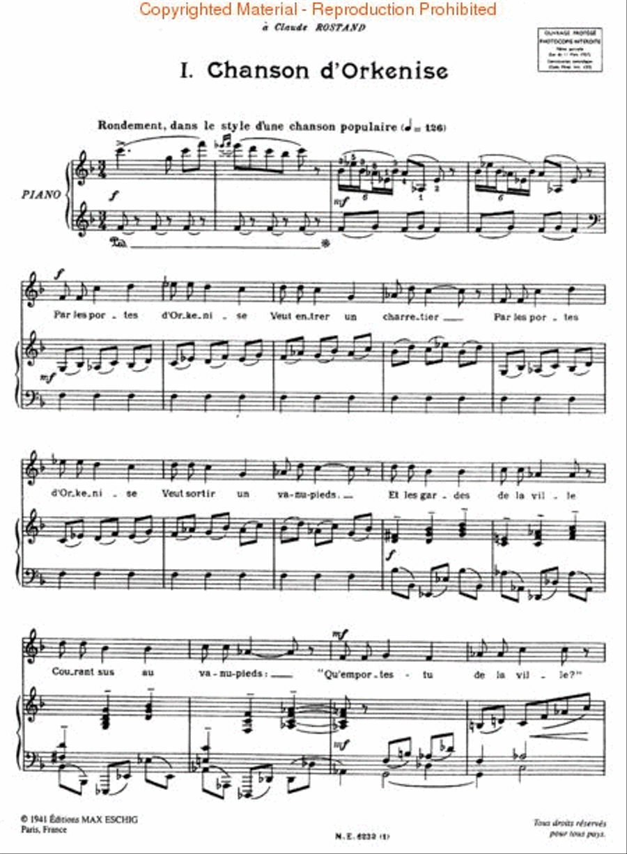 Banalités Banalités Voice scores gallery preview page 2