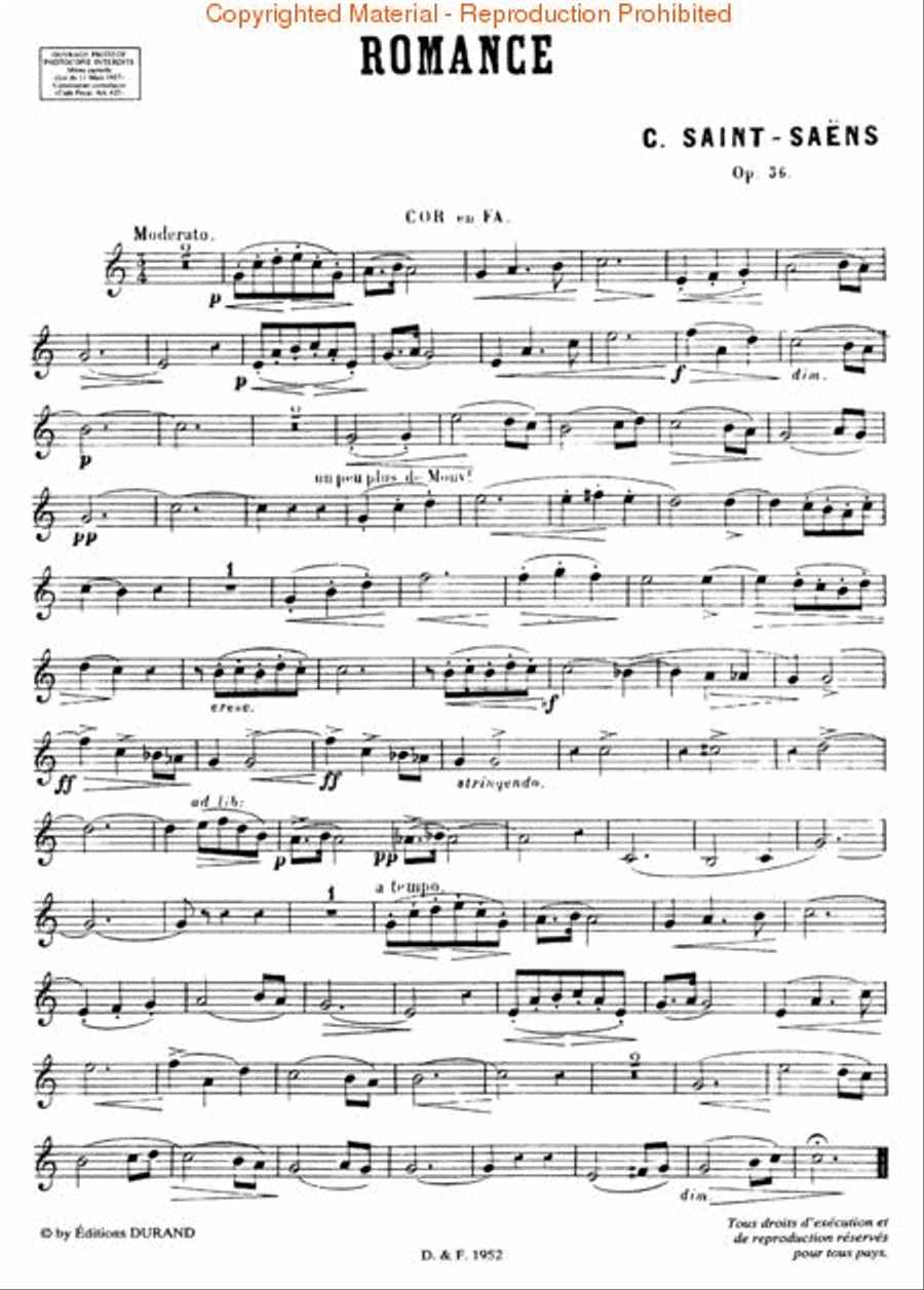 Romance, Op. 36 Cello scores gallery preview page 2