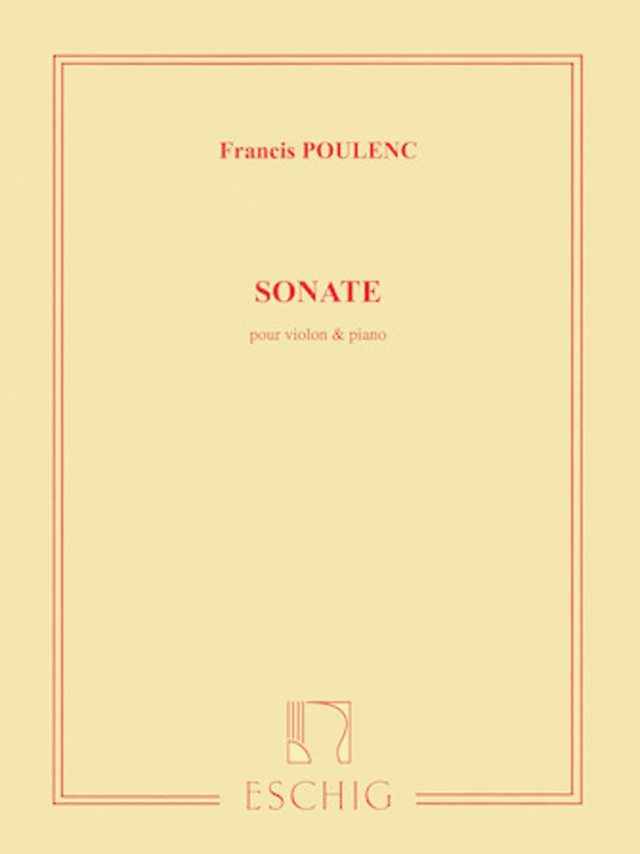 Sonate Violin Solo scores gallery preview page 1
