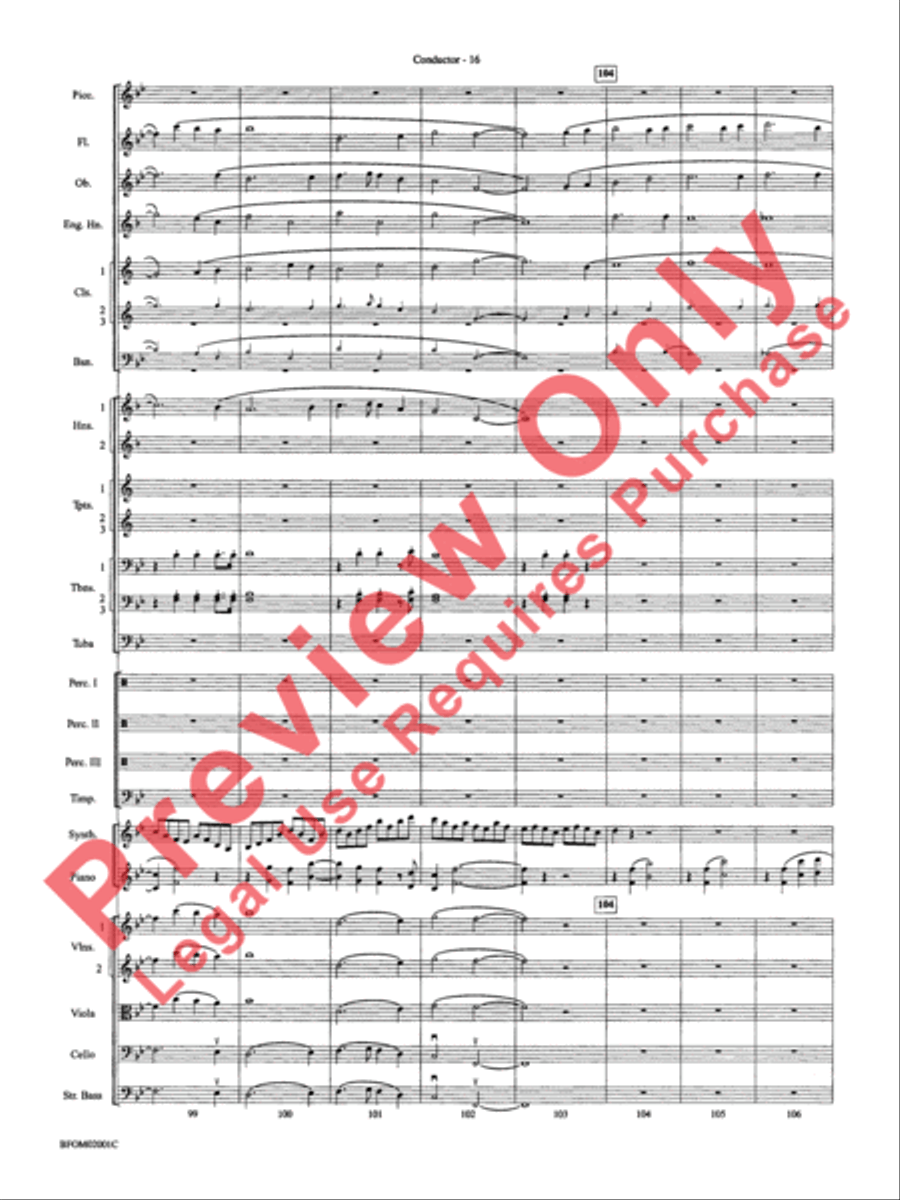 Flying Flying Full Orchestra scores gallery preview page 19