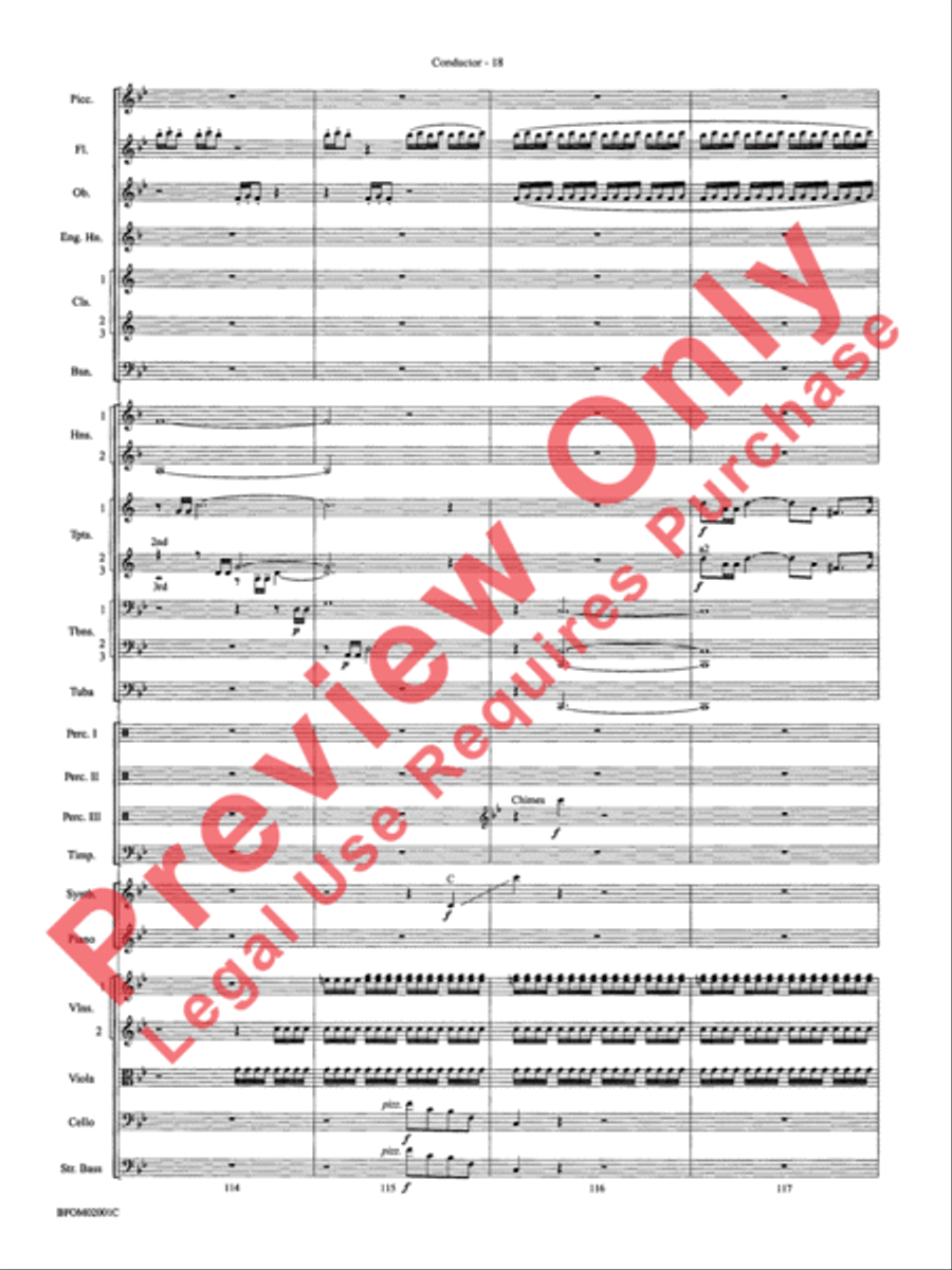 Flying Flying Full Orchestra scores gallery preview page 21