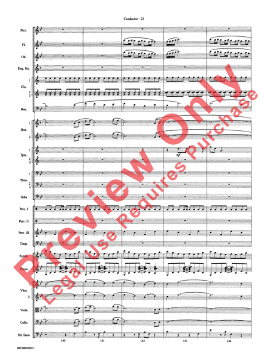 Flying Flying Full Orchestra scores gallery preview page 26
