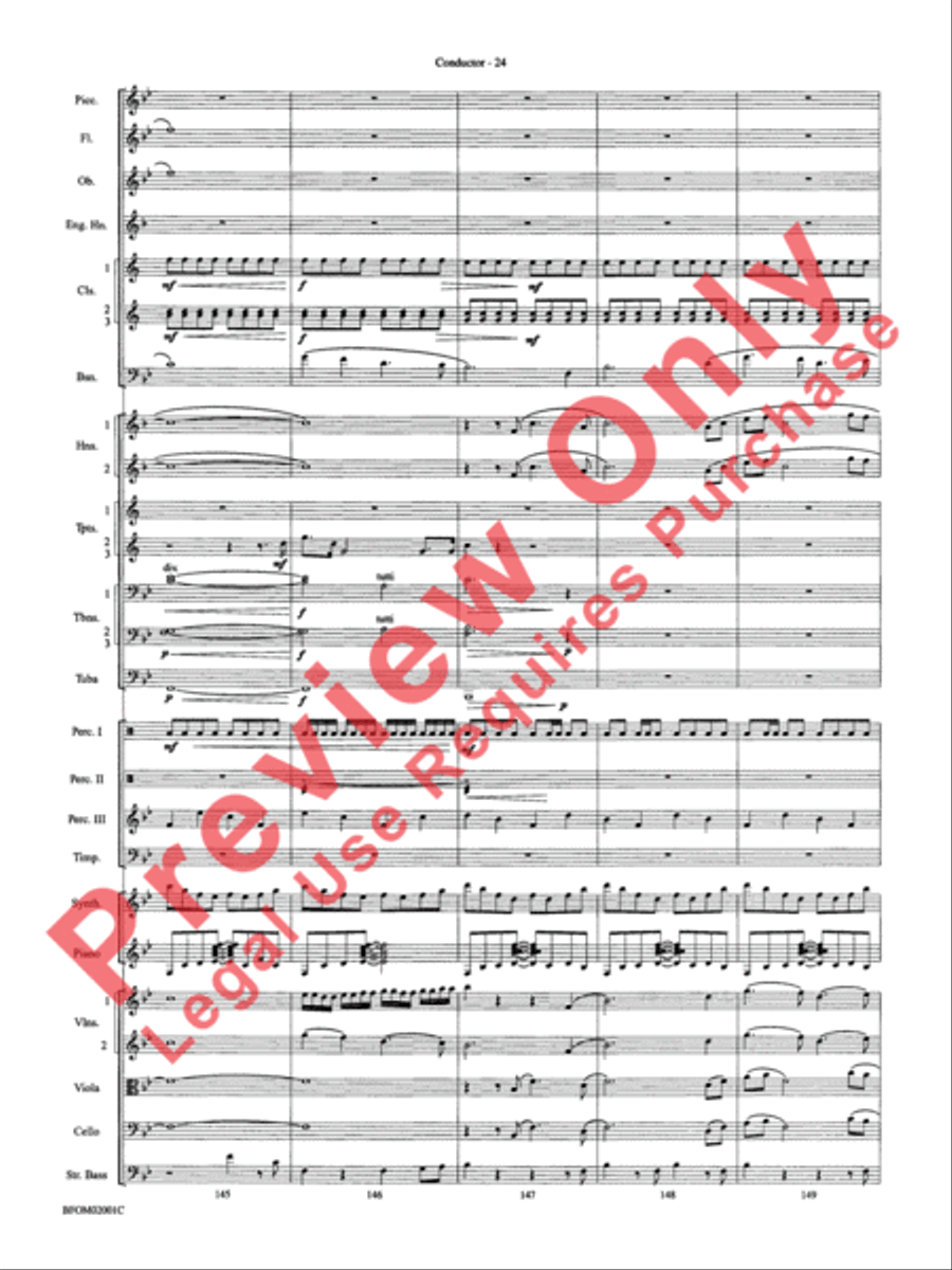 Flying Flying Full Orchestra scores gallery preview page 27