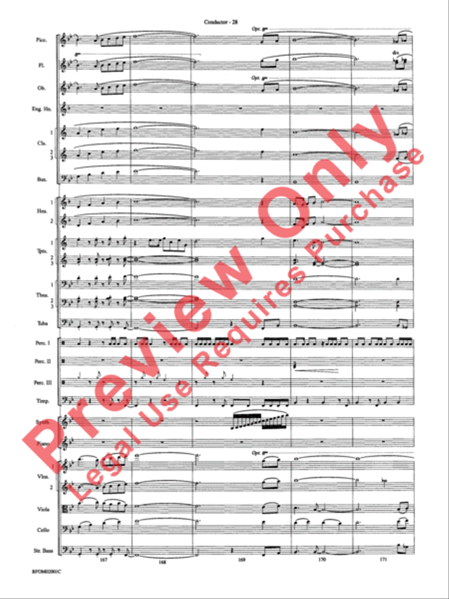 Flying Flying Full Orchestra scores gallery preview page 31