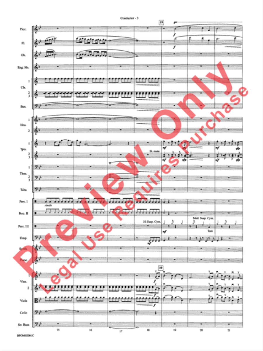Flying Flying Full Orchestra scores gallery preview page 6