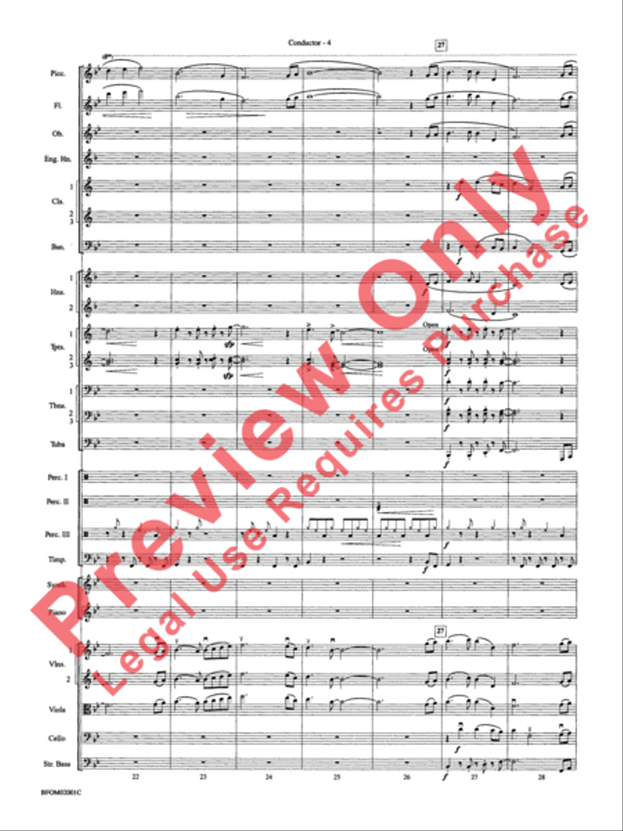 Flying Flying Full Orchestra scores gallery preview page 7