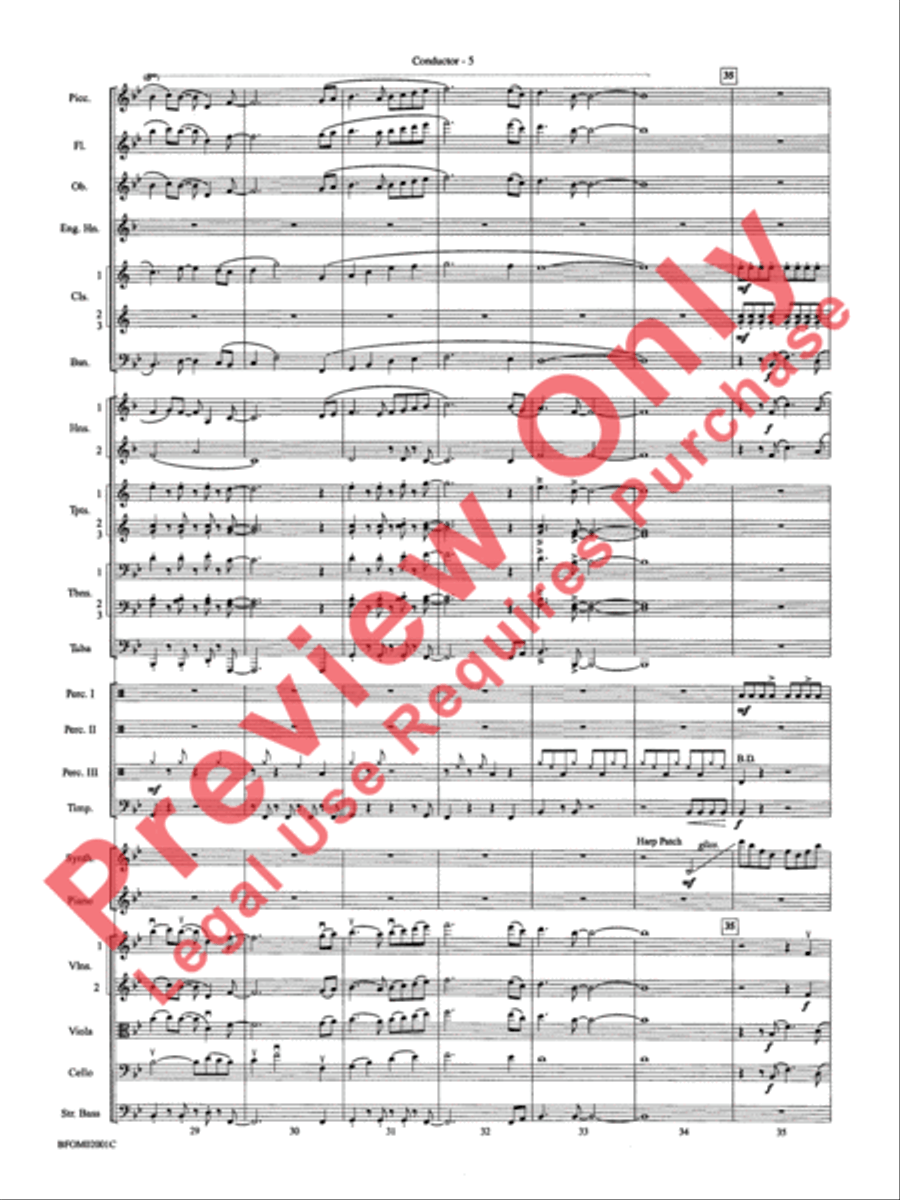 Flying Flying Full Orchestra scores gallery preview page 8