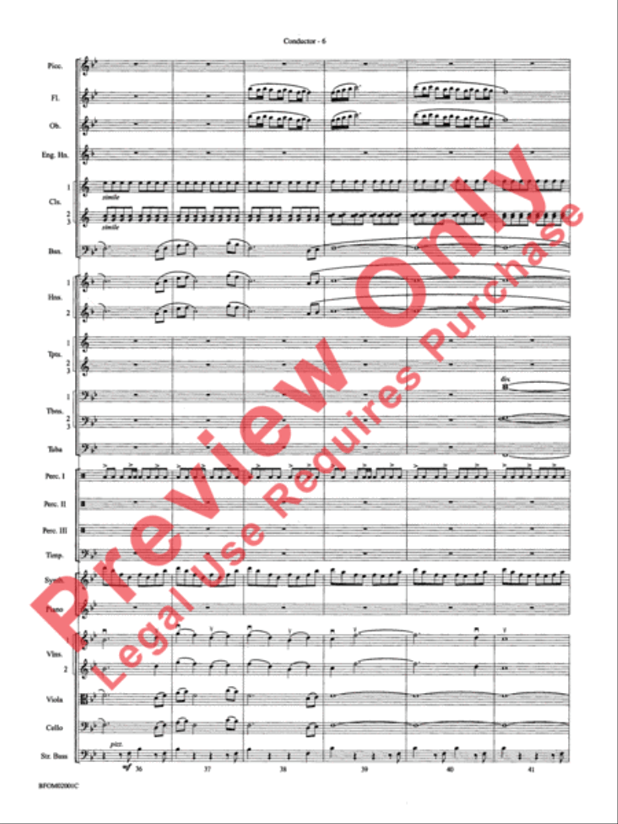Flying Flying Full Orchestra scores gallery preview page 9