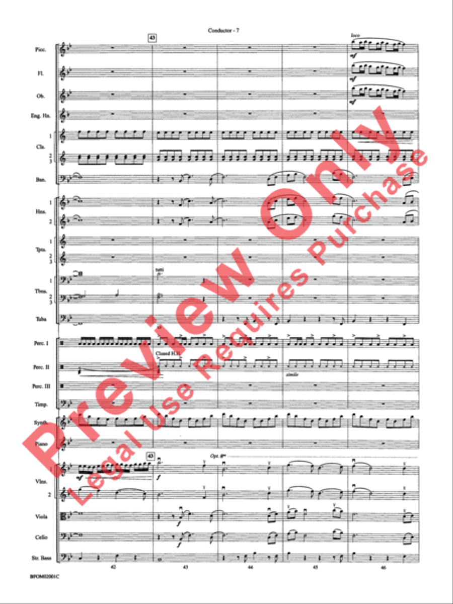 Flying Flying Full Orchestra scores gallery preview page 10