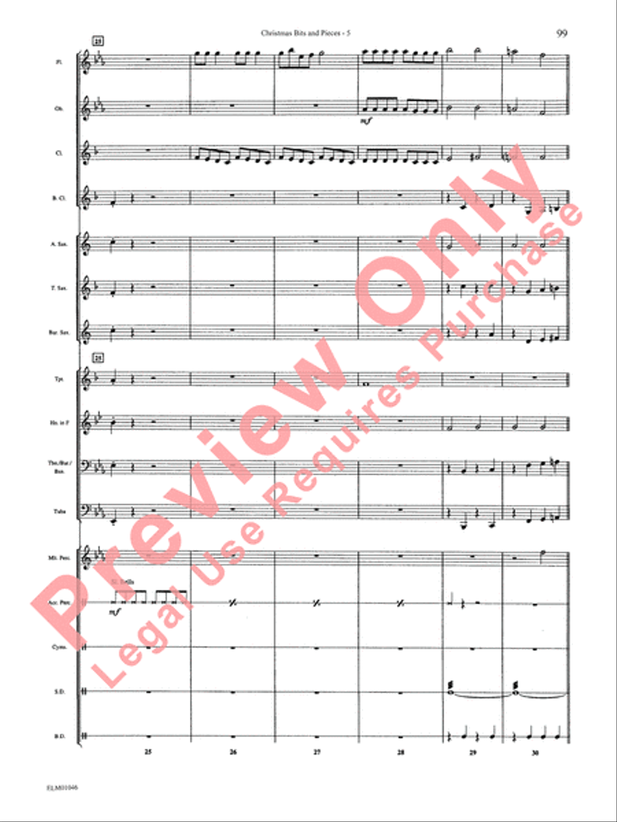 Belwin Beginning Band, Book 1 Concert Band scores gallery preview page 103