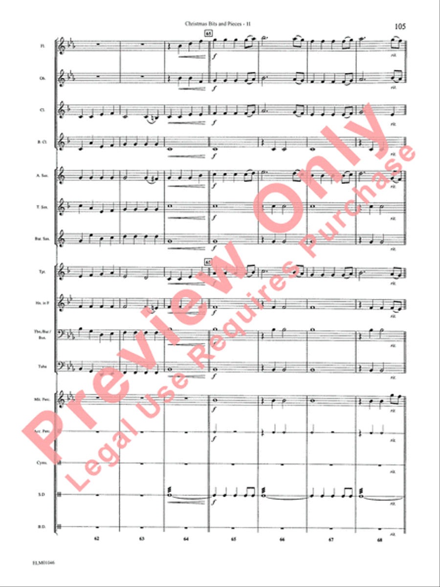 Belwin Beginning Band, Book 1 Concert Band scores gallery preview page 109