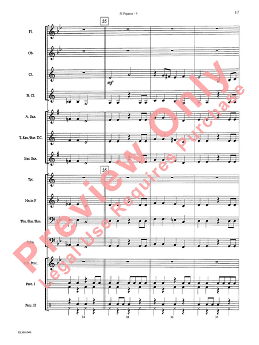 Belwin Beginning Band, Book 1 Concert Band scores gallery preview page 21