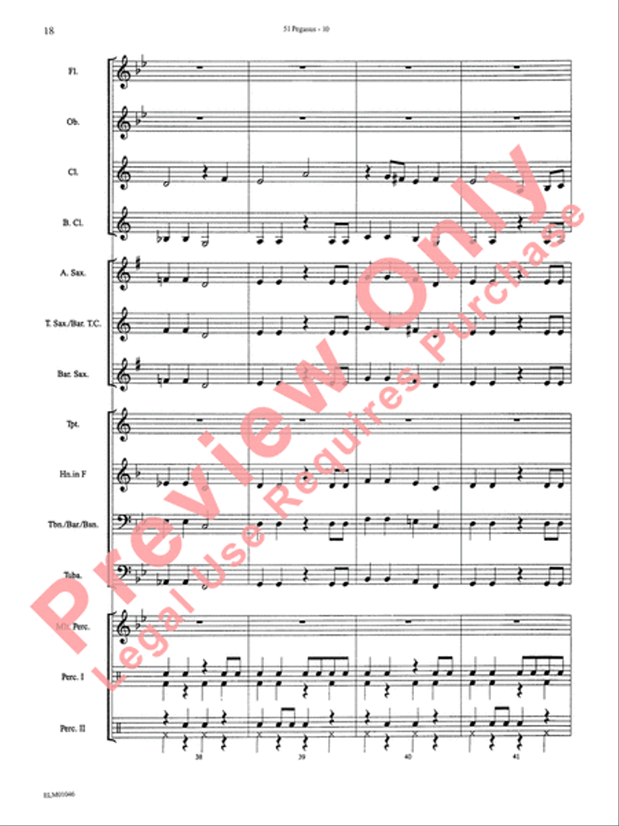 Belwin Beginning Band, Book 1 Concert Band scores gallery preview page 22