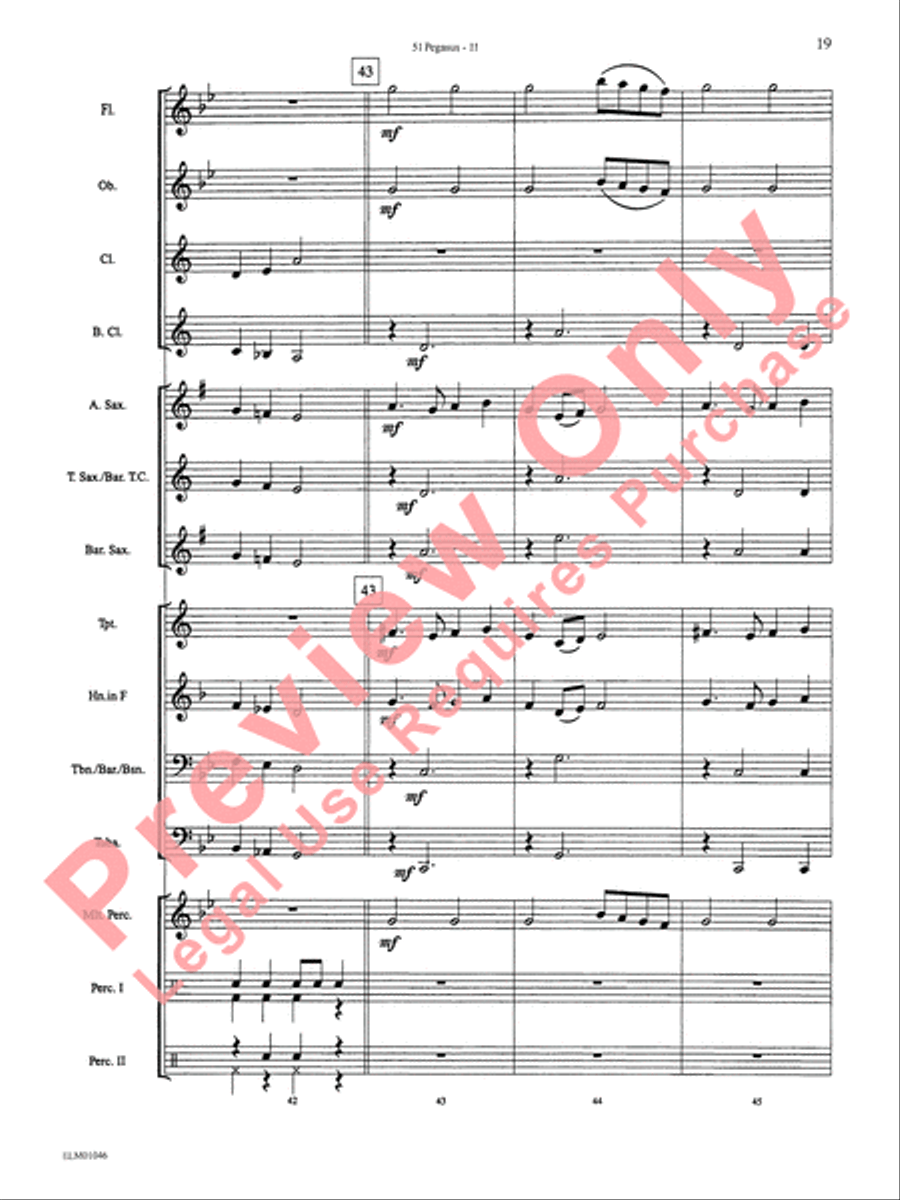 Belwin Beginning Band, Book 1 Concert Band scores gallery preview page 23