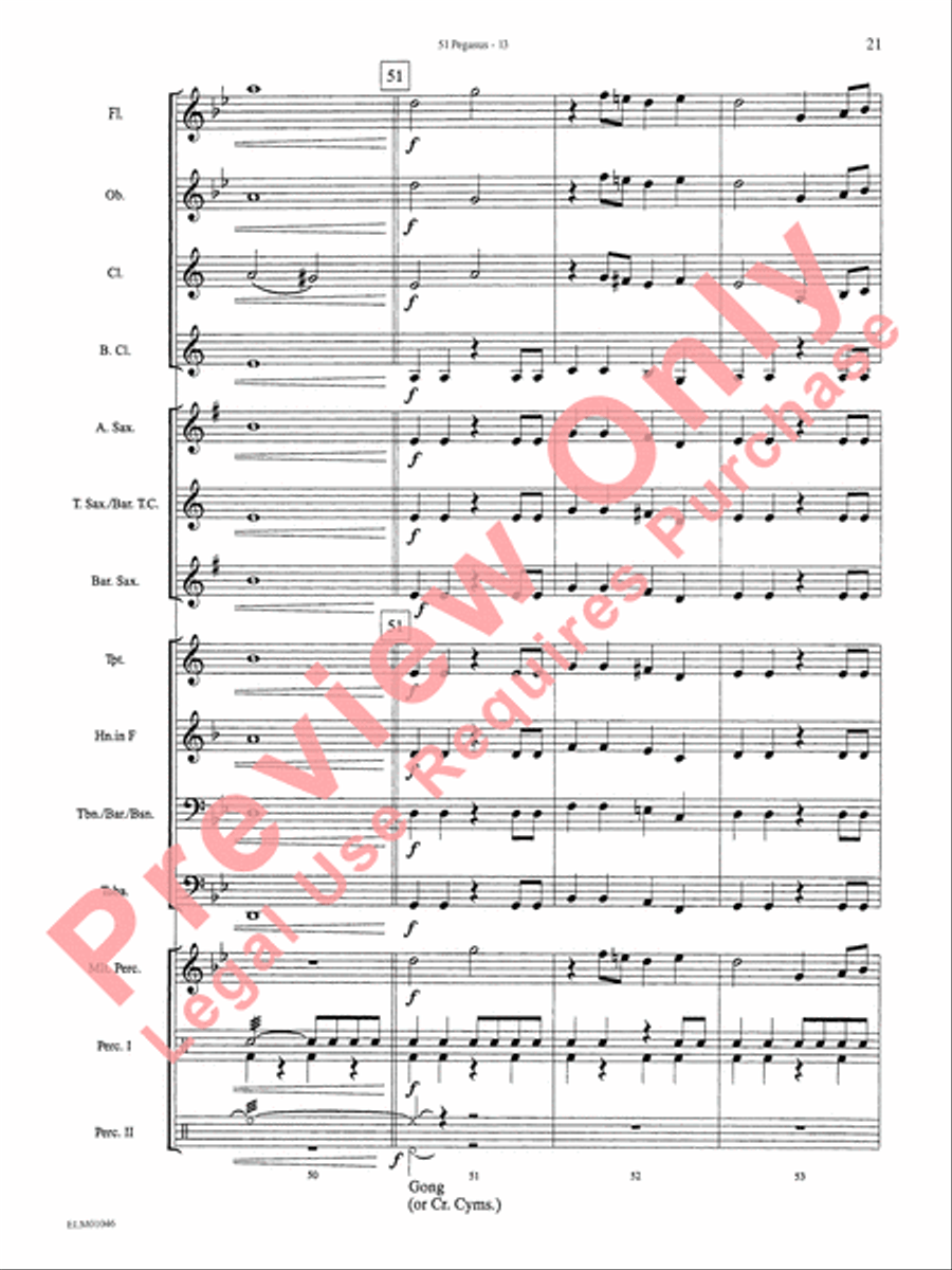 Belwin Beginning Band, Book 1 Concert Band scores gallery preview page 25