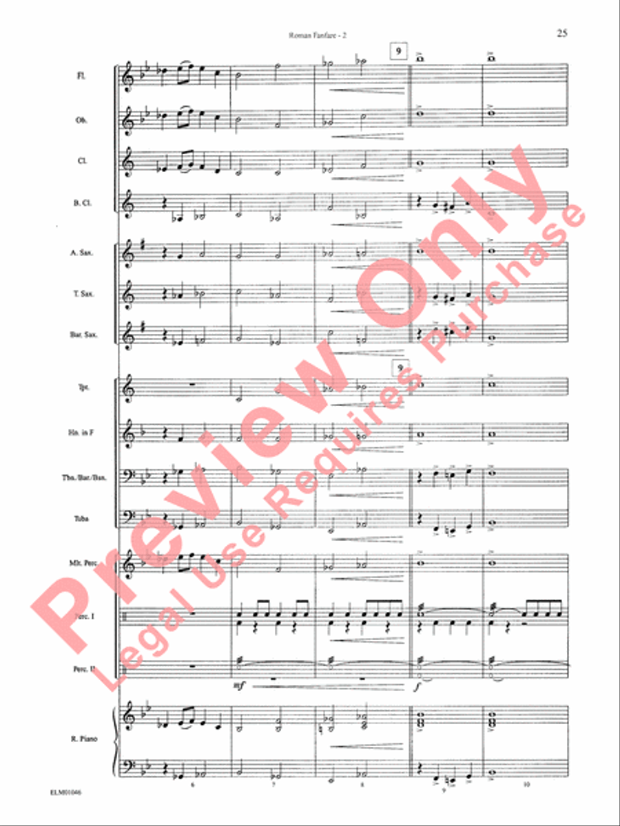 Belwin Beginning Band, Book 1 Concert Band scores gallery preview page 29
