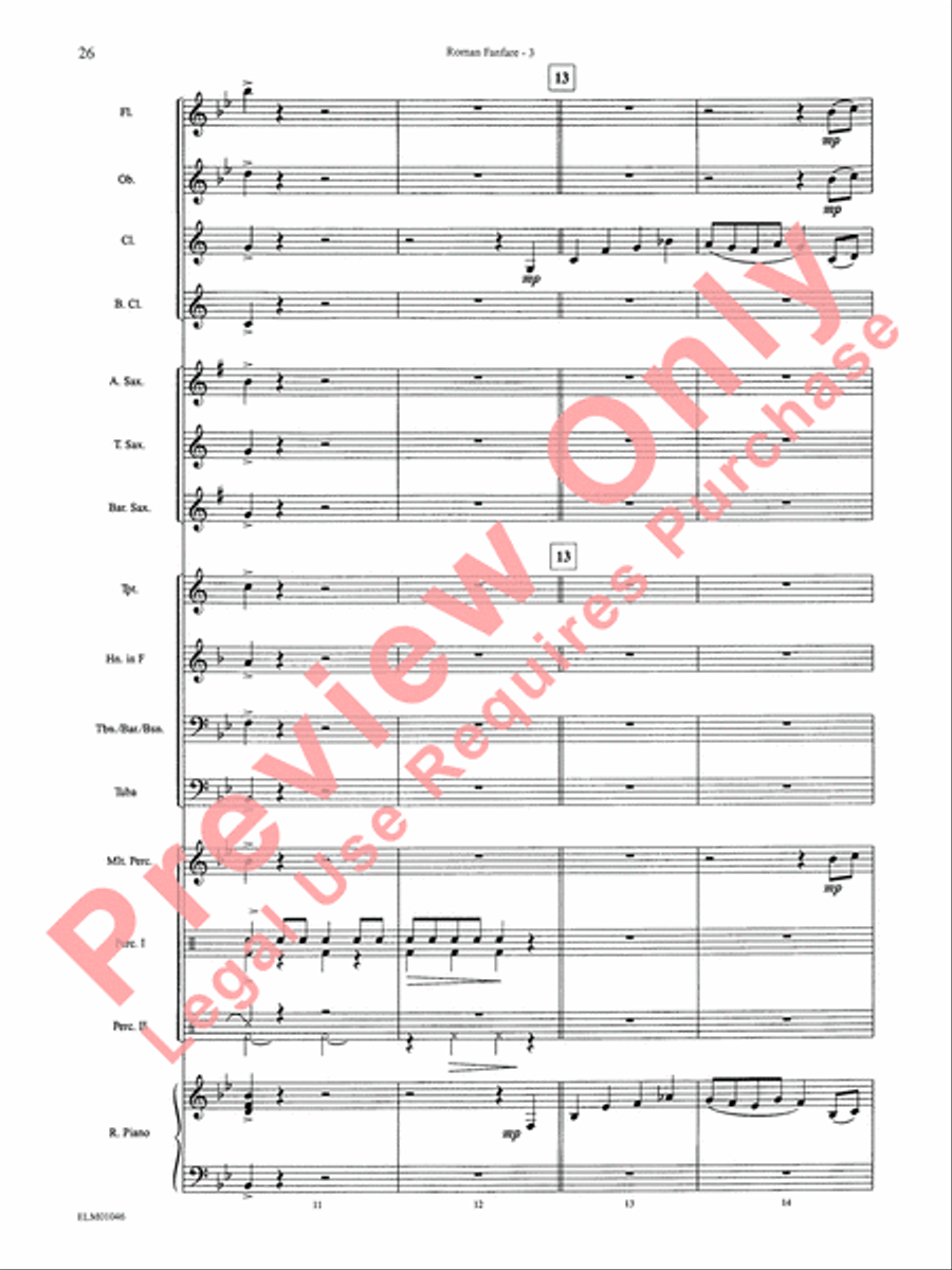 Belwin Beginning Band, Book 1 Concert Band scores gallery preview page 30