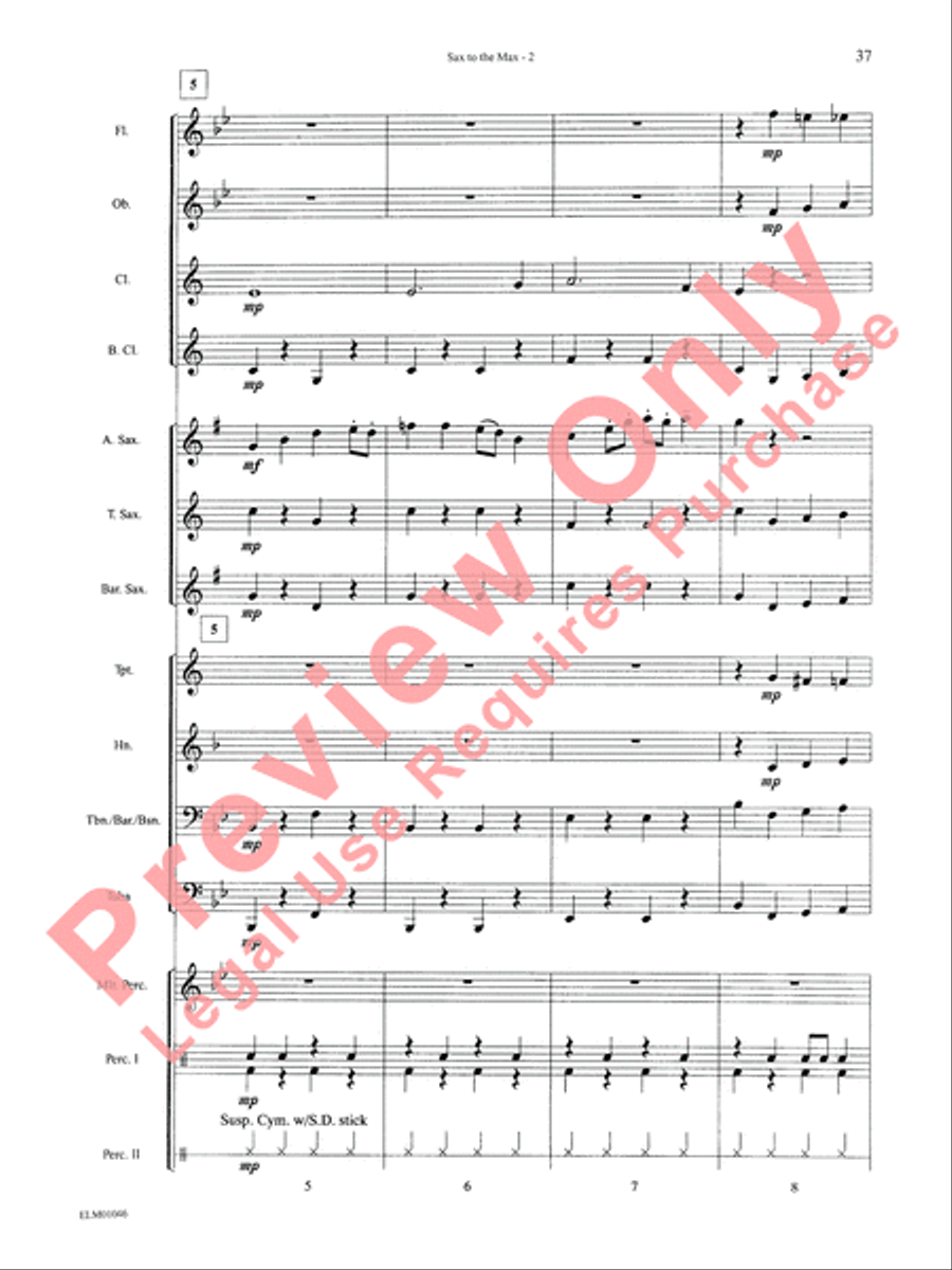 Belwin Beginning Band, Book 1 Concert Band scores gallery preview page 41