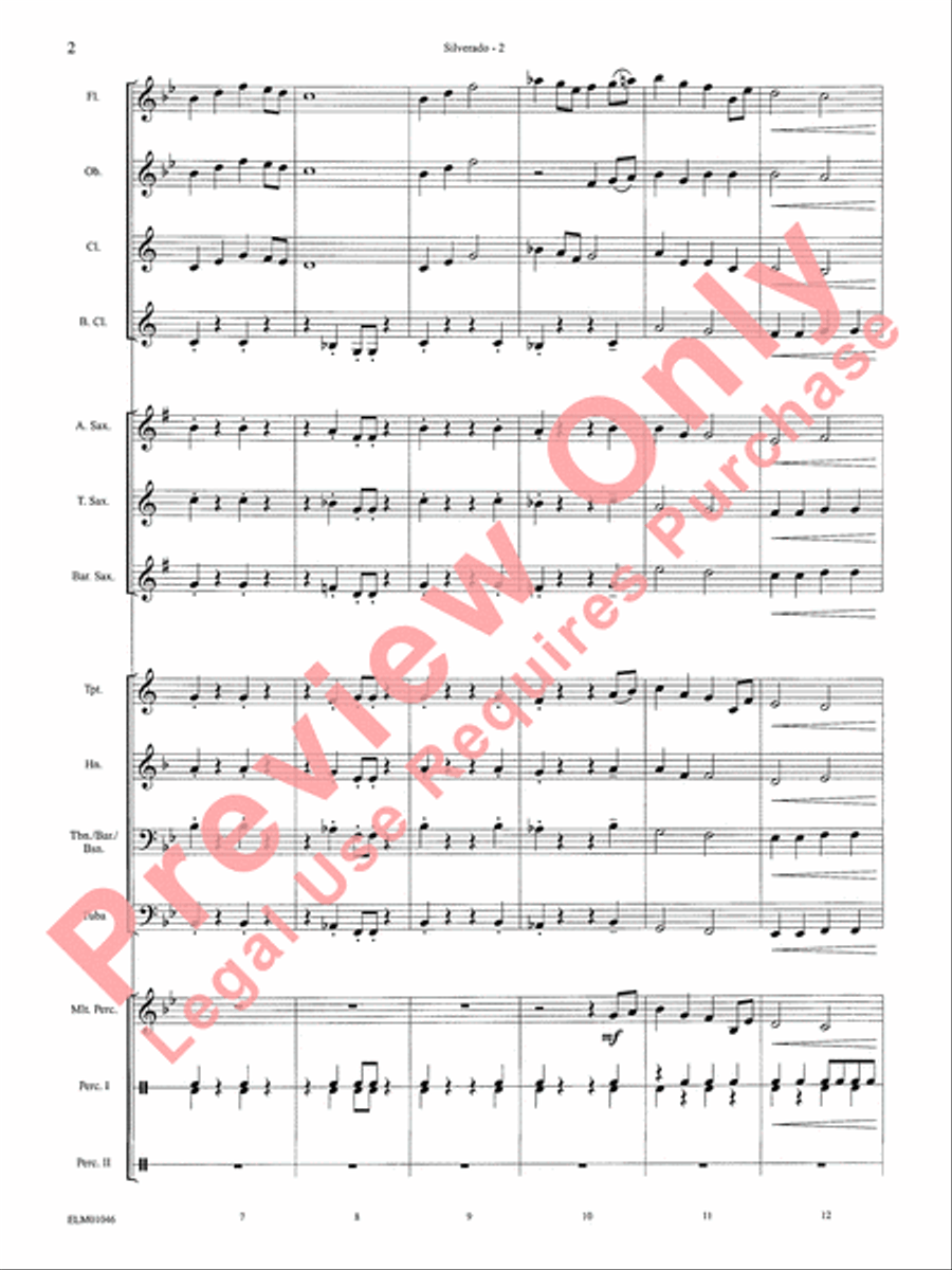 Belwin Beginning Band, Book 1 Concert Band scores gallery preview page 6