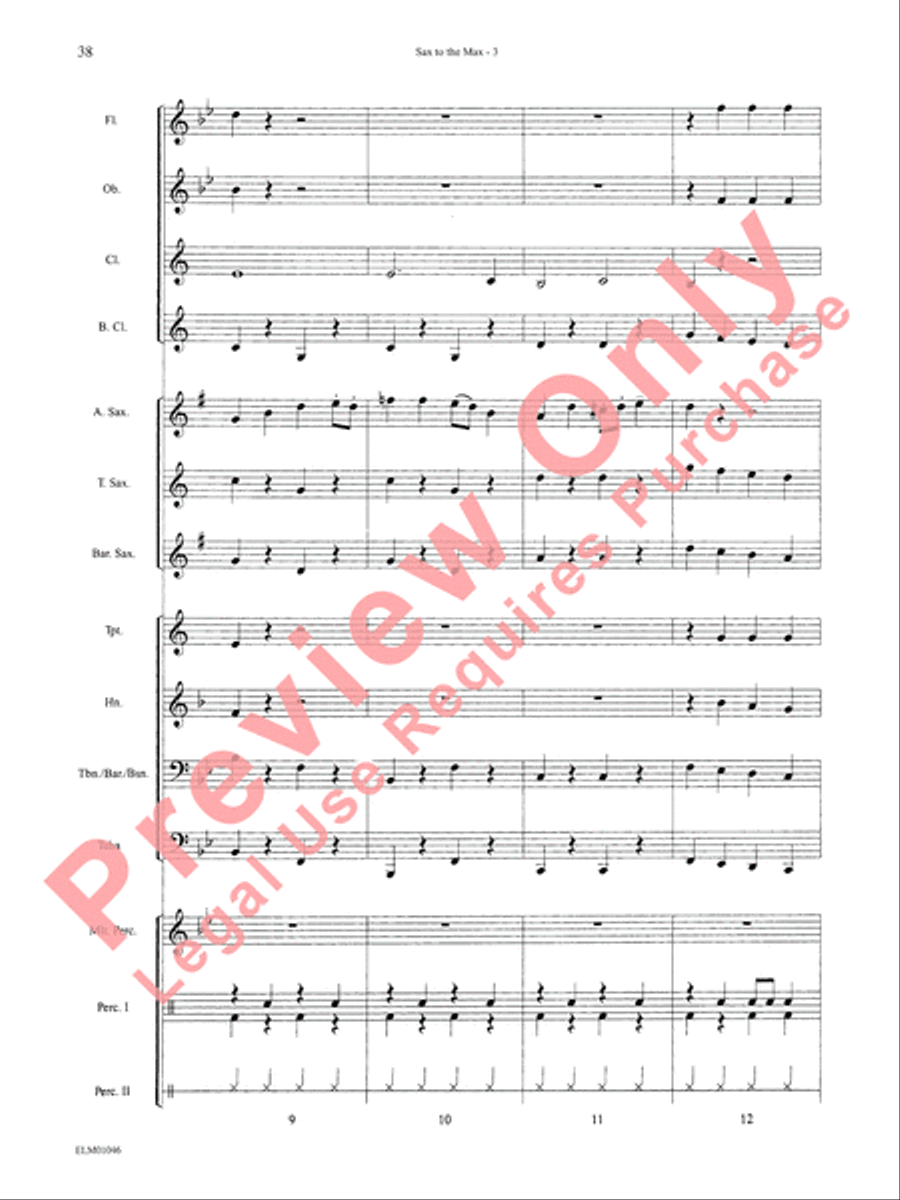 Belwin Beginning Band, Book 1 Concert Band scores gallery preview page 42