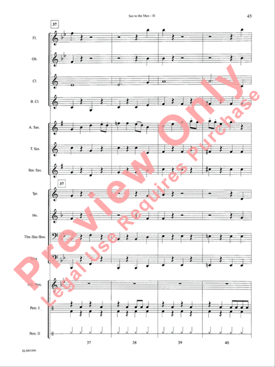 Belwin Beginning Band, Book 1 Concert Band scores gallery preview page 49