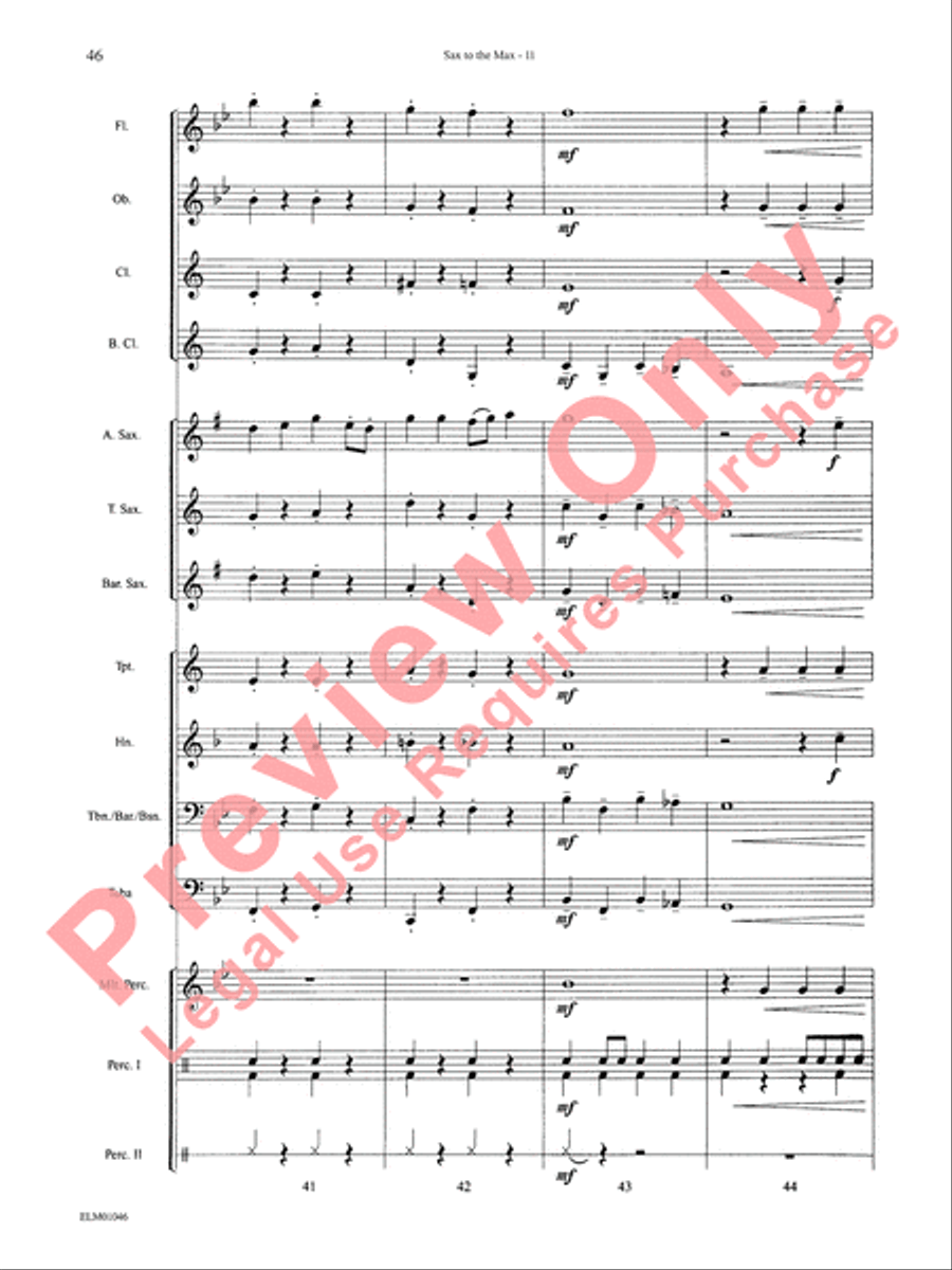 Belwin Beginning Band, Book 1 Concert Band scores gallery preview page 50