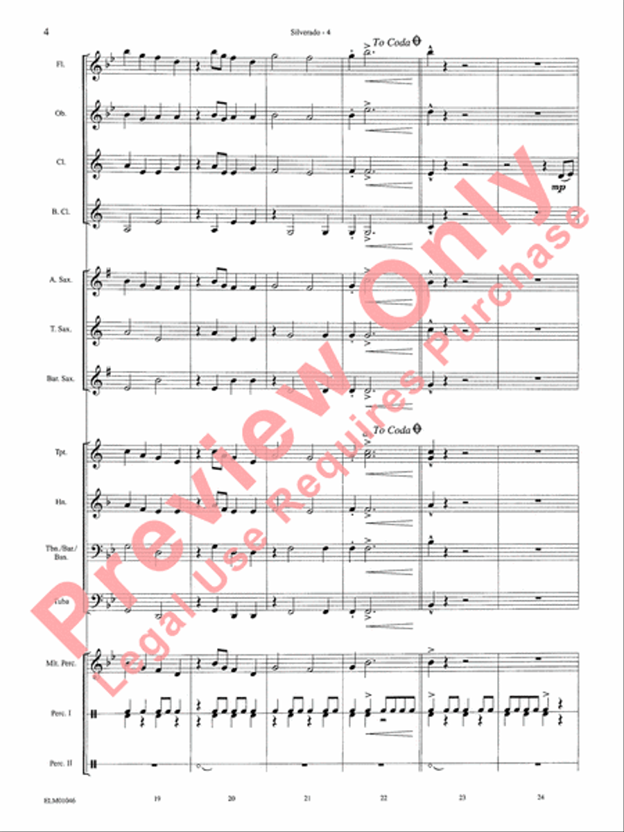 Belwin Beginning Band, Book 1 Concert Band scores gallery preview page 8