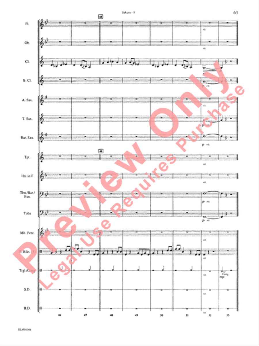 Belwin Beginning Band, Book 1 Concert Band scores gallery preview page 67