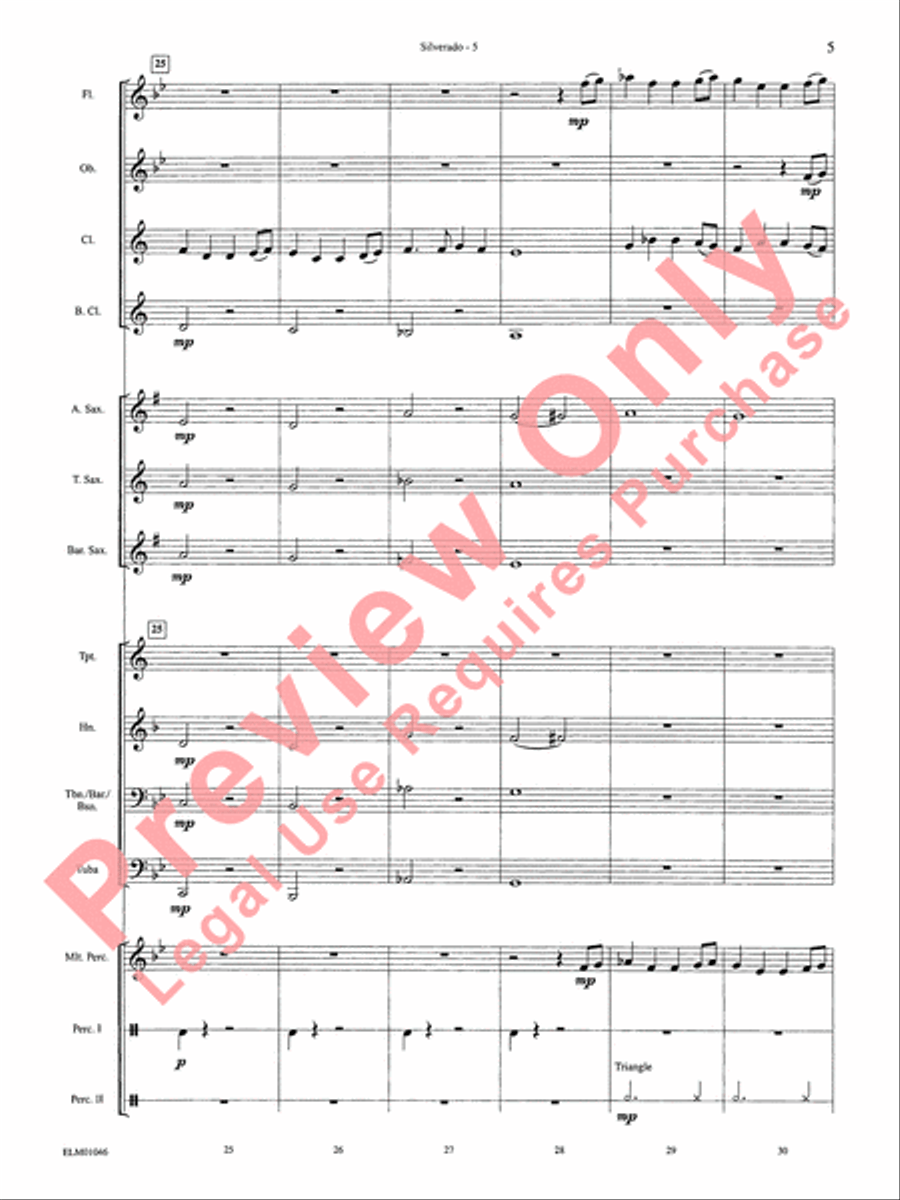 Belwin Beginning Band, Book 1 Concert Band scores gallery preview page 9