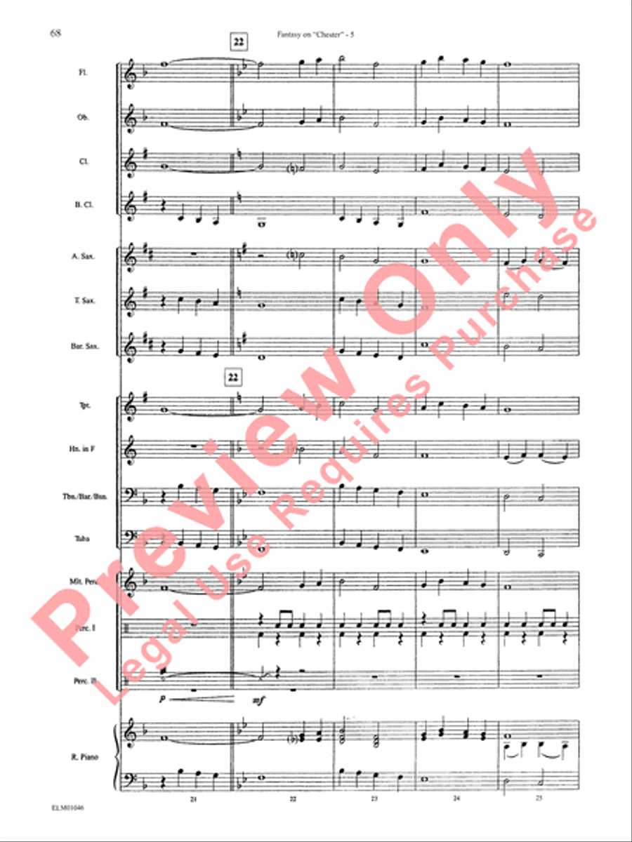 Belwin Beginning Band, Book 1 Concert Band scores gallery preview page 72