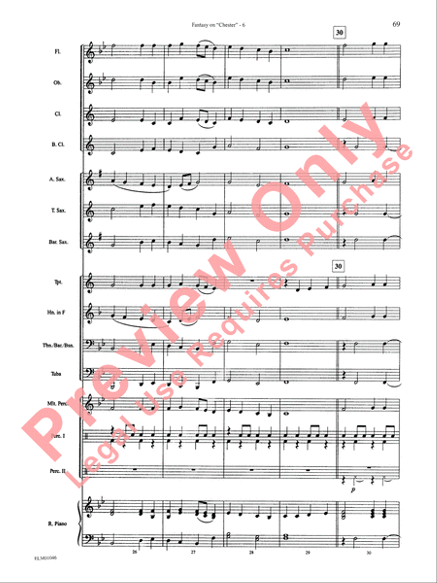 Belwin Beginning Band, Book 1 Concert Band scores gallery preview page 73