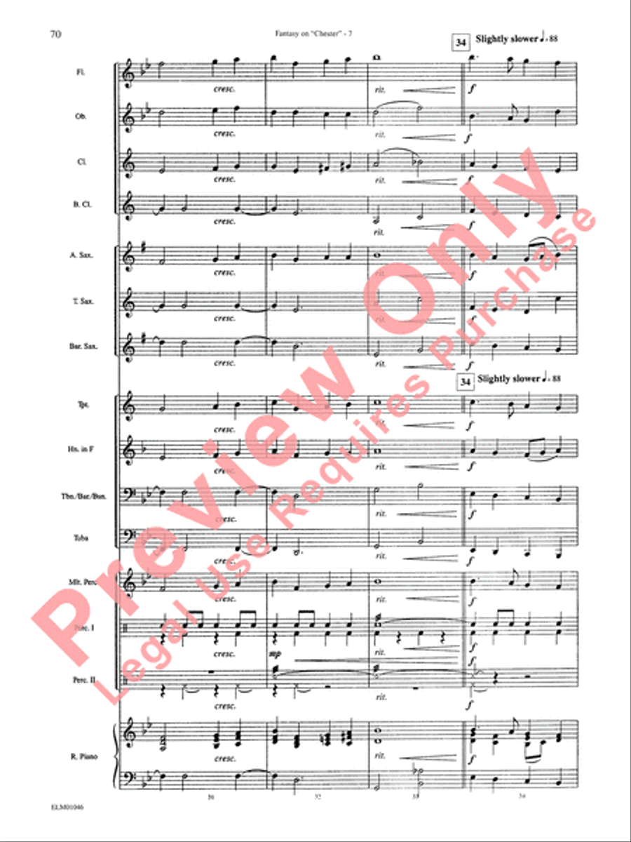 Belwin Beginning Band, Book 1 Concert Band scores gallery preview page 74