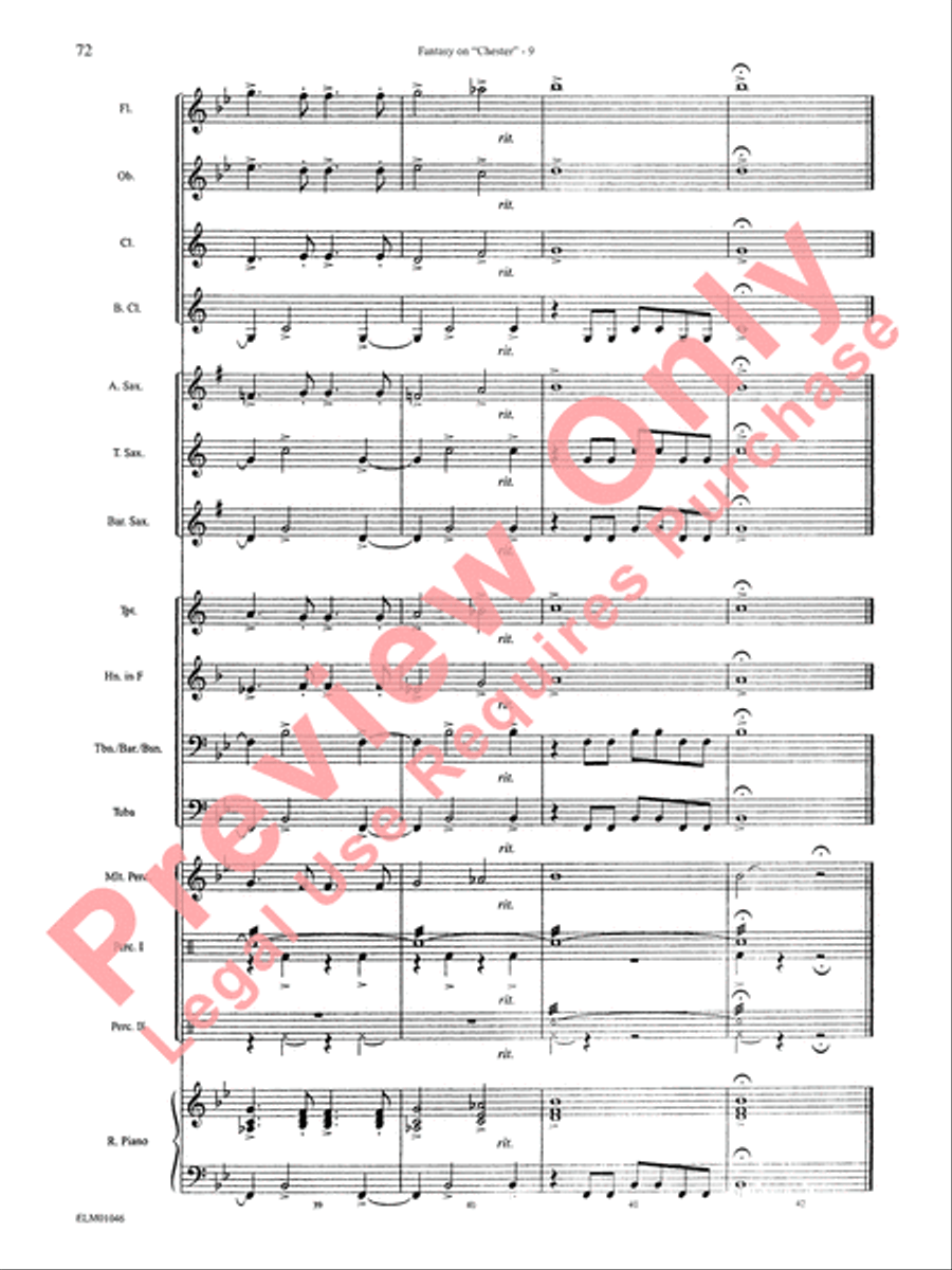 Belwin Beginning Band, Book 1 Concert Band scores gallery preview page 76