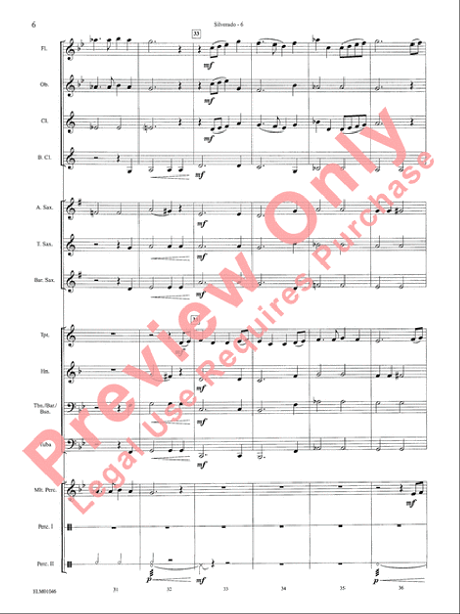 Belwin Beginning Band, Book 1 Concert Band scores gallery preview page 10