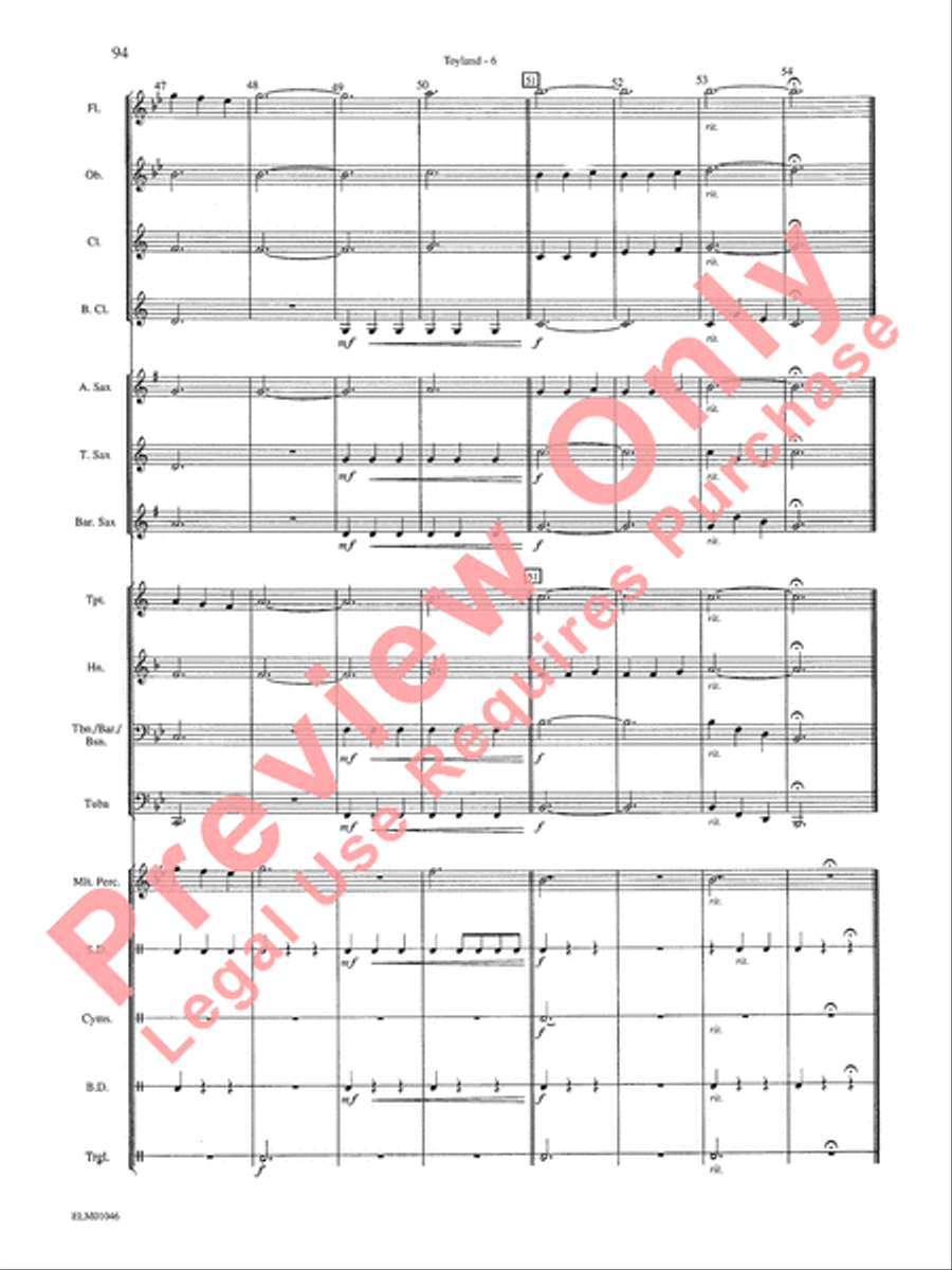 Belwin Beginning Band, Book 1 Concert Band scores gallery preview page 98