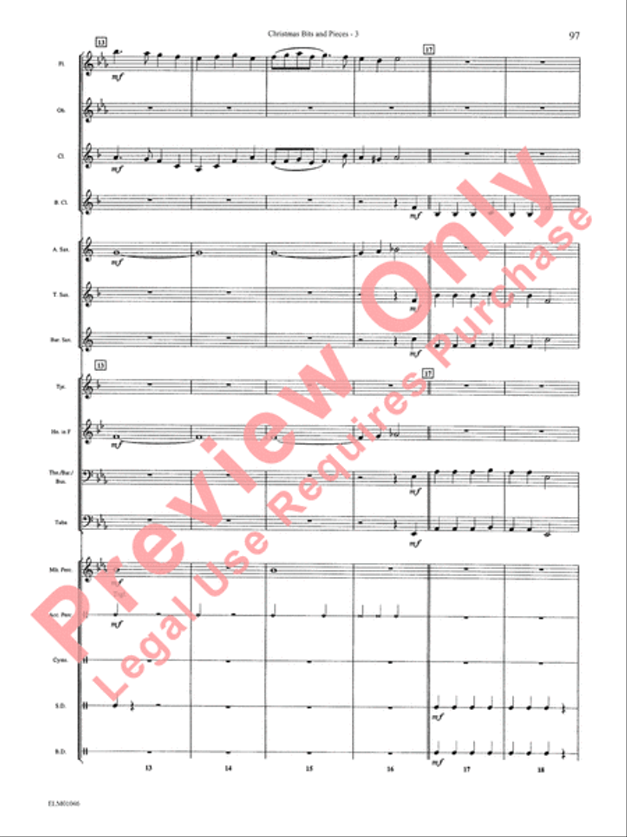 Belwin Beginning Band, Book 1 Concert Band scores gallery preview page 101