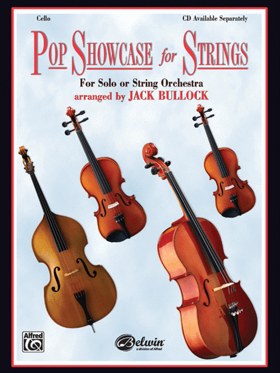 Pop Showcase for Strings (For Solo or String Orchestra) Cello scores gallery preview page 1
