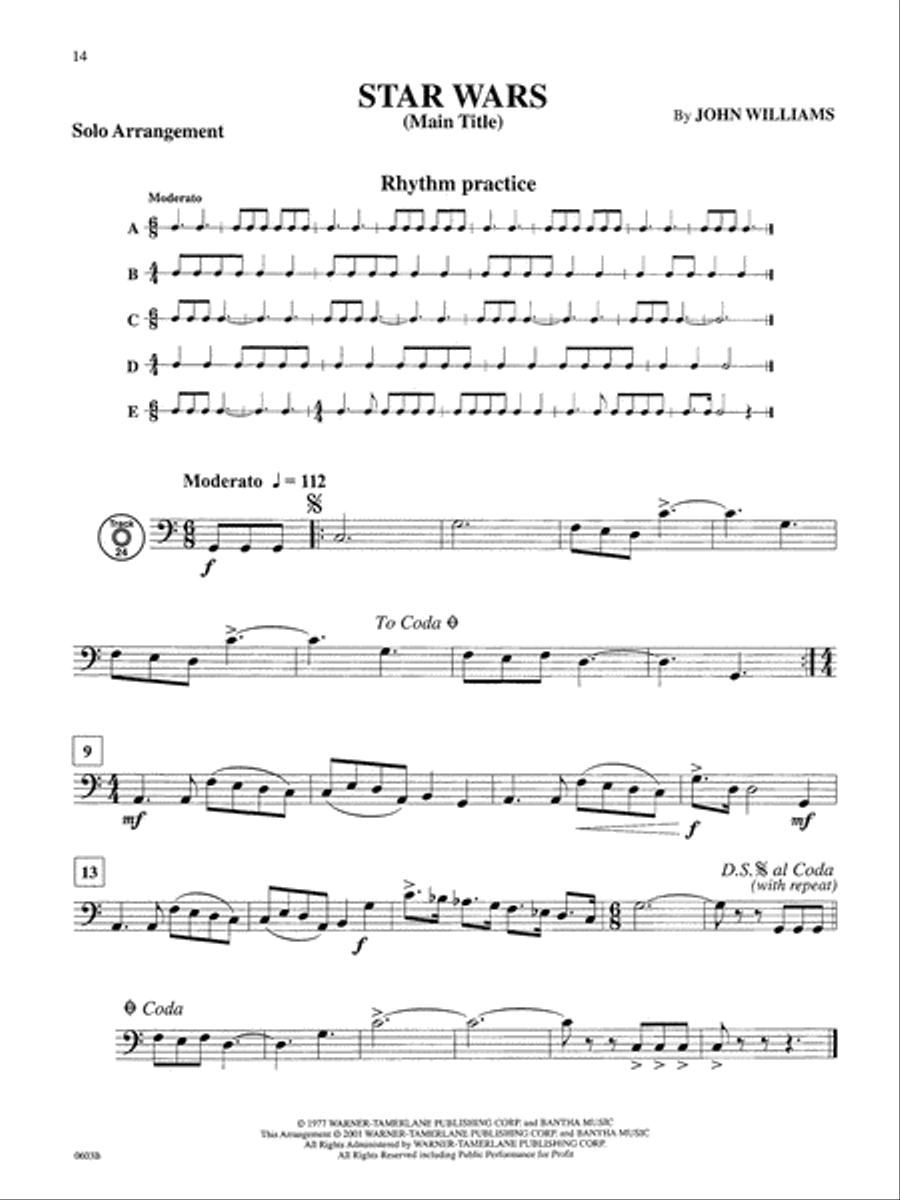 Pop Showcase for Strings (For Solo or String Orchestra) Double Bass scores gallery preview page 7